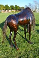 "Nyumbu" Wildebeest Sculpture