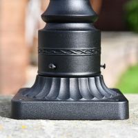 Close-up of the Base of the Pillar Light