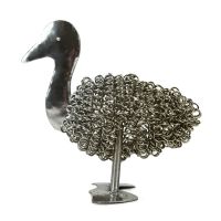Wire Duck Sculpture