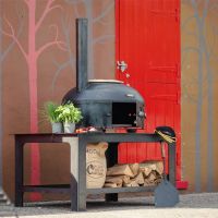 Wood Fired Dome Oven and Stand 
