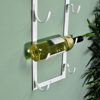 Wall Mounted Heart Wine Rack Close-Up