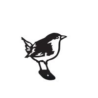 Wren Fence Topper Finished in Black