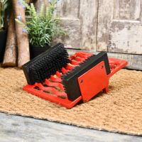 Beautiful red boot accessory