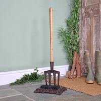 "Emily" Garden Fork Boot Scraper & Brush 