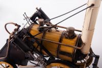 1829 Stephenson “Rocket” Steam Locomotive model 