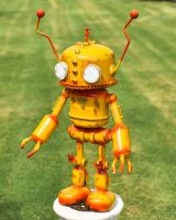 Yellow Robot Side View
