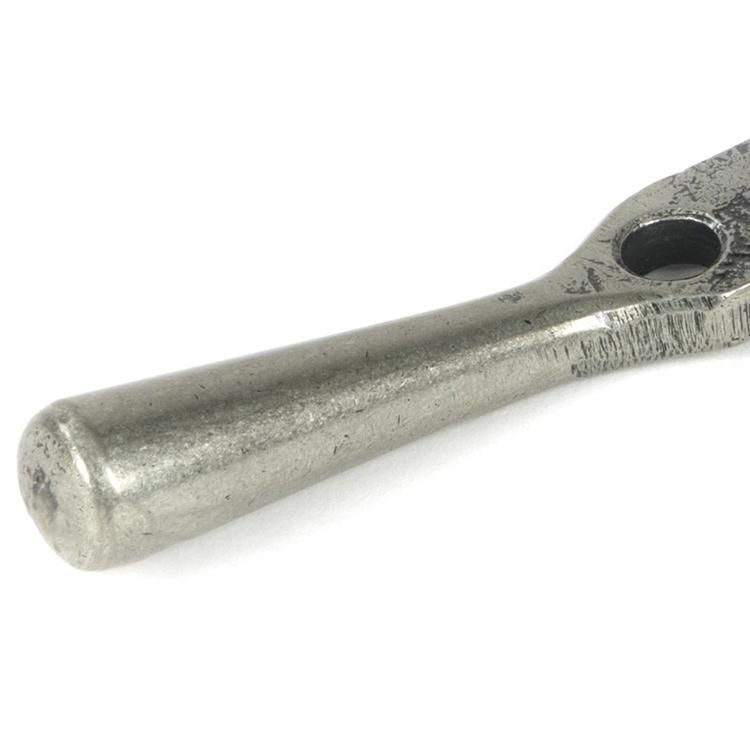 Close-Up of Handles for 10" Pewter Four Pin Window Stay - 296mm