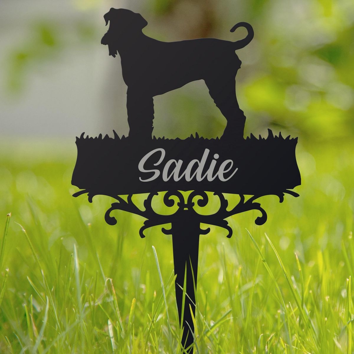 Airedale Terrier Ground Spike