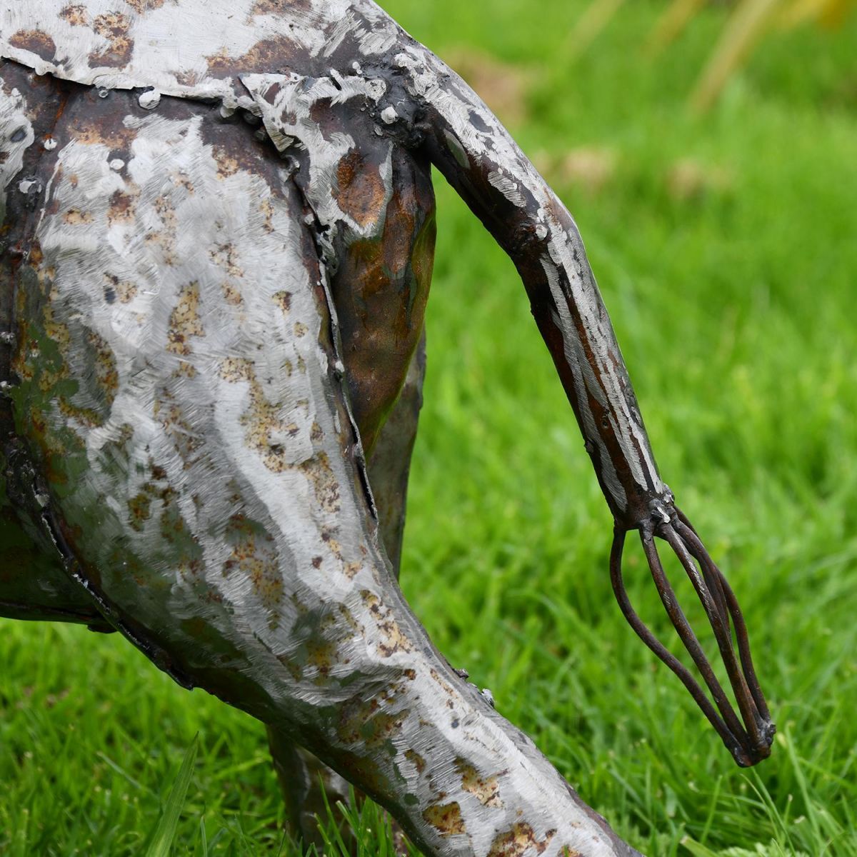 Close-up of the Feet of the Elephant Sculpture
