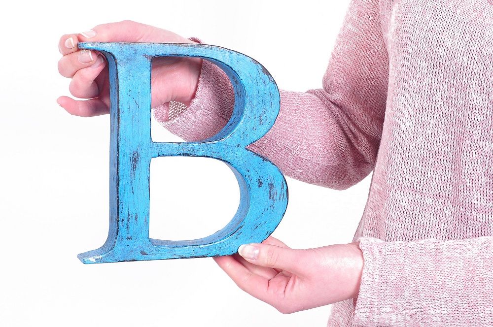 “Vividly Vintage” 7" Fabricated Steel Alphabet