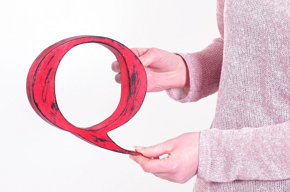 “Vividly Vintage” 7" Fabricated Steel Alphabet