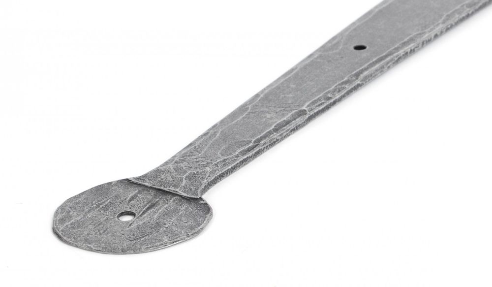 22" Hammered Pewter Door Hinges