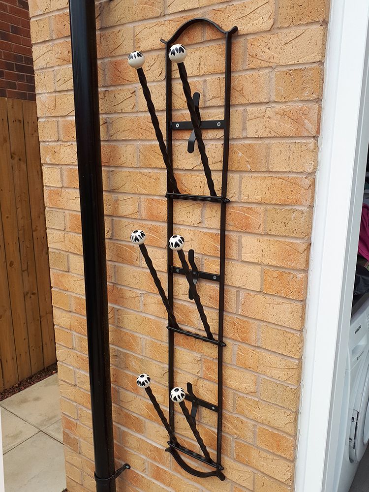 Customer Photo by Adrian Green "My beautiful welly rack that I put up last weekend "