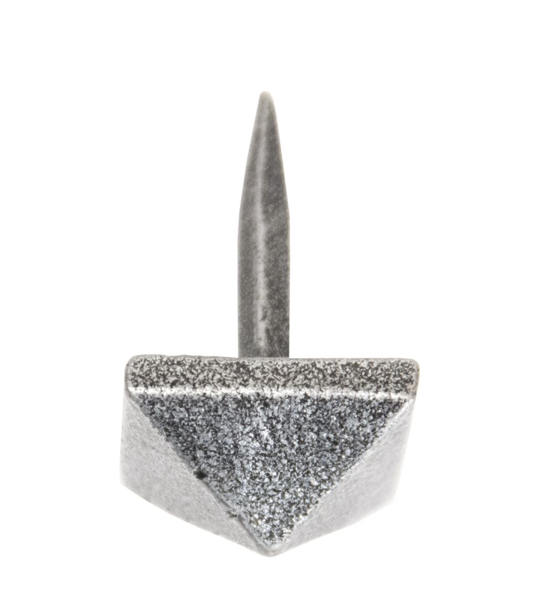 Pewter Pyramid Door Stud Medium  Pewter Pyramid Door Stud Medium