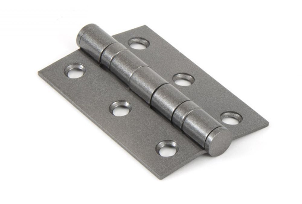 3 Inch Pewter Ball Bearing Butt Hinge