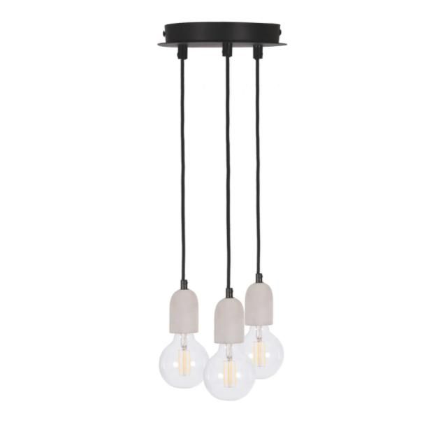 Simplistic Three Cluster Hanging Lights 
