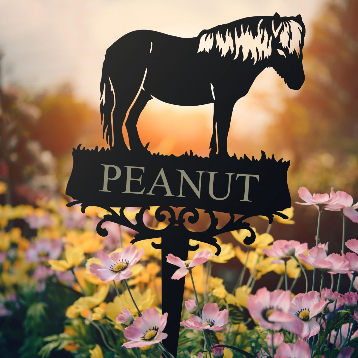 Shetland Pony Memorial Ground Spike 