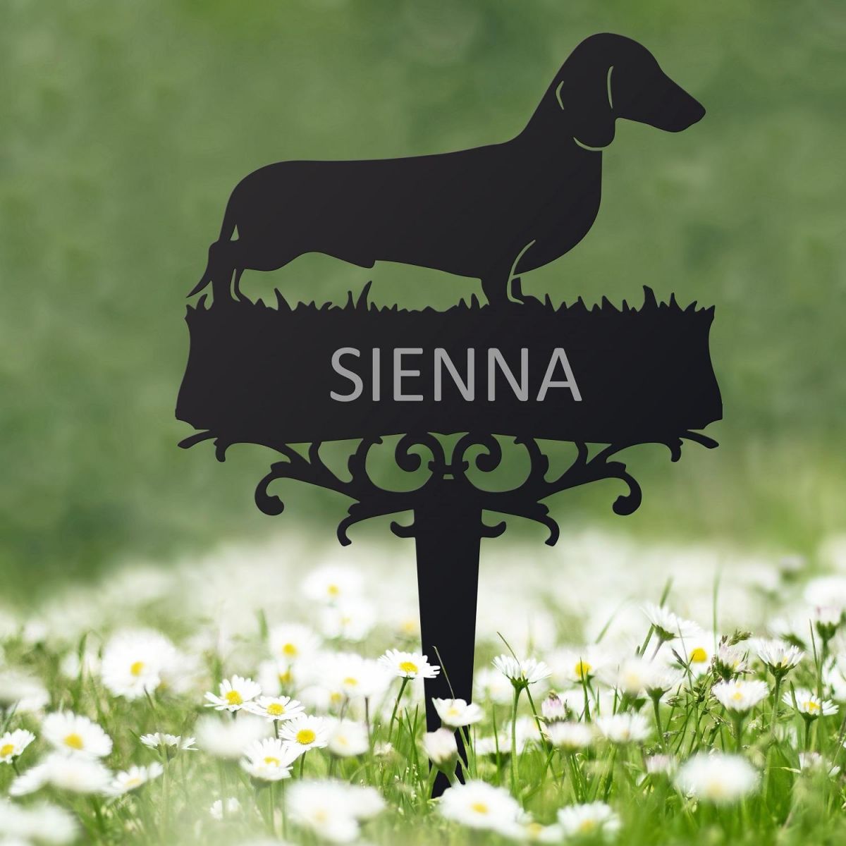 Dachshund Memorial Ground Spike 