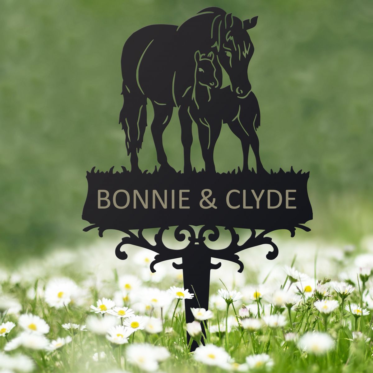 Mare & Foal Memorial Ground Spike