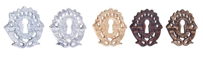 “Pavanella Park" Peacock Escutcheon “Pavanella Park" Peacock Escutcheon