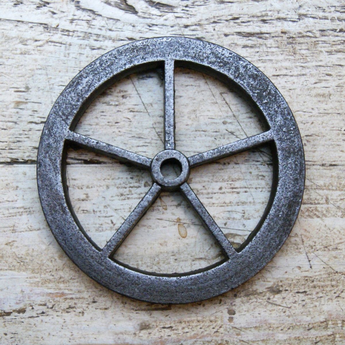 Iron Castor Wheel 5" Diameter