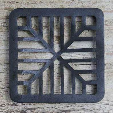 Cast Iron Square Drain or Vent Cover Cast Iron Square Drain or Vent Cover