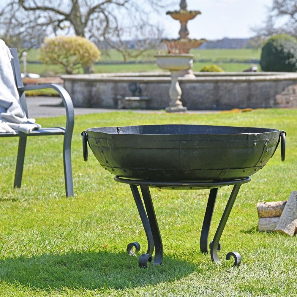 Iron Kadai Fire Bowl - 70cm