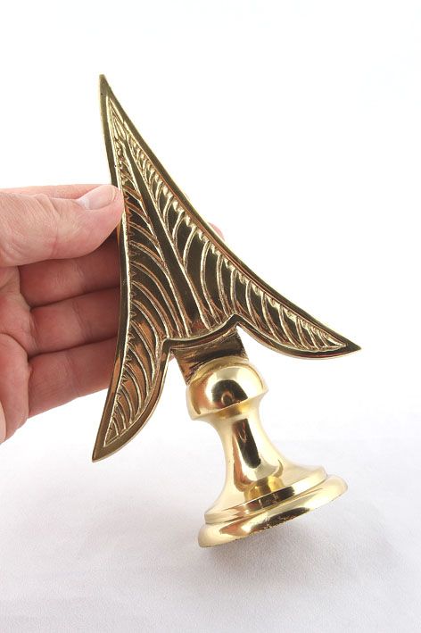 Curtain Finial - “Finchley Arrow”