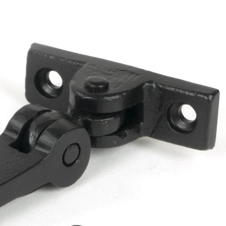 Close-Up of 8" Black Three Pin Window Stay - 249mm