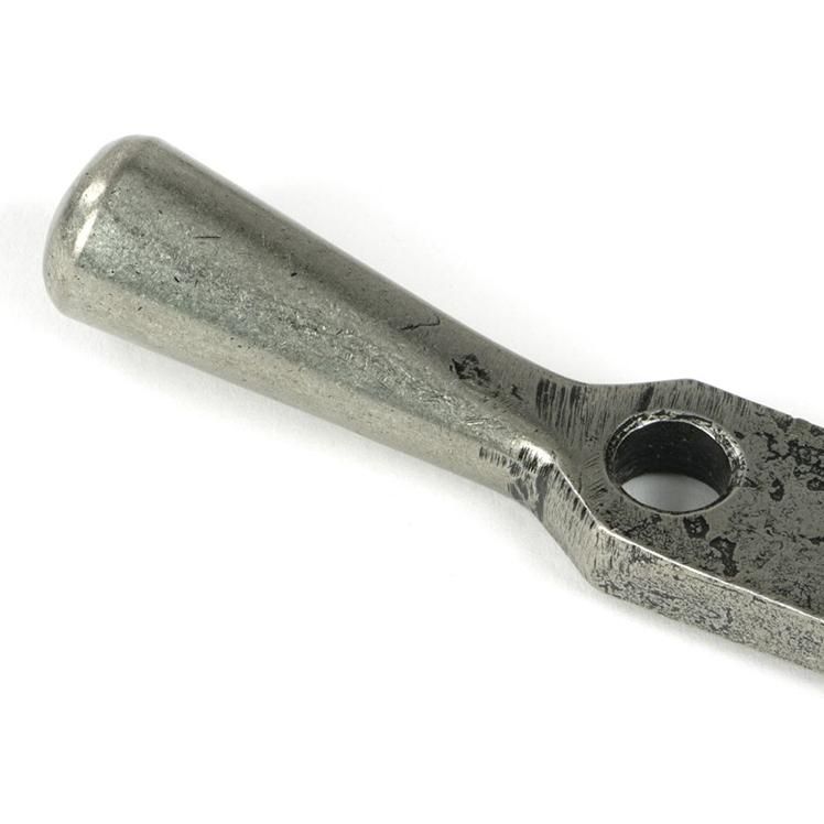 Close-Up of Handles for 8" Pewter Three Pin Window Stay - 249mm