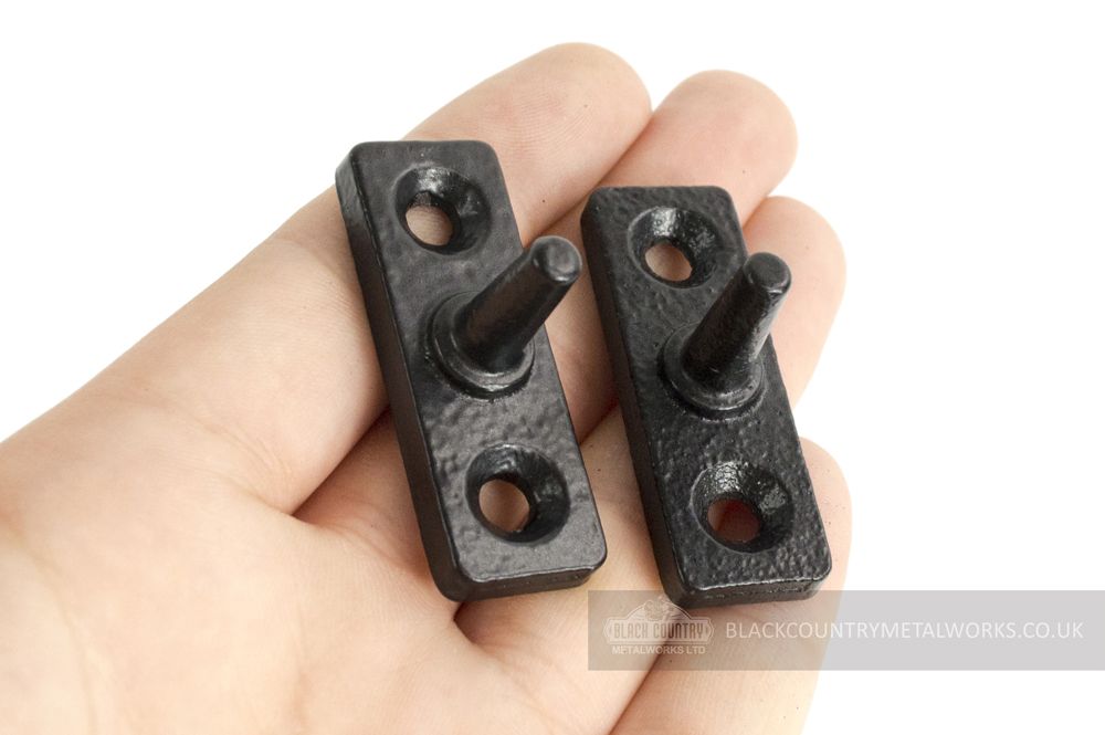 8" Monkey Tail Iron Window Stay