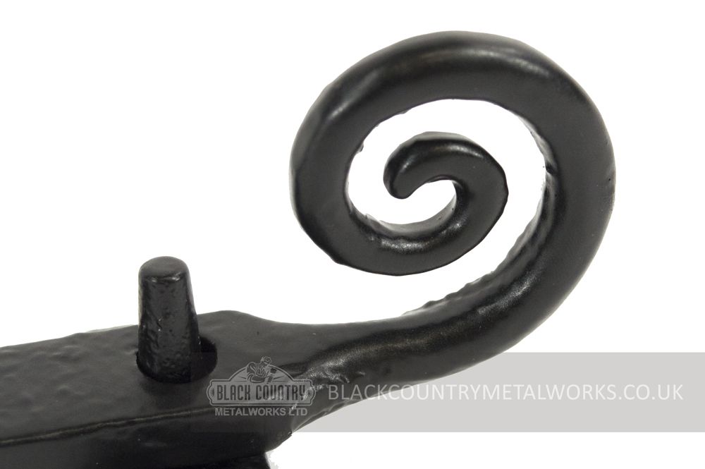 8" Monkey Tail Iron Window Stay