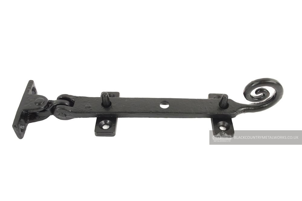 8" Monkey Tail Iron Window Stay