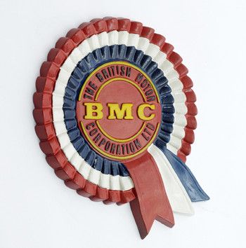 BMC Rosette car badge