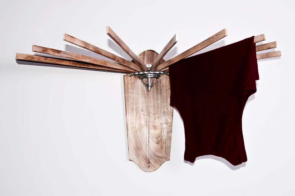 "Neat and Dry Laundry Maid" Wooden Fold Away Clothes Dryer & Airer "Neat and Dry Laundry Maid" Wooden Fold Away Clothes Dryer & Airer