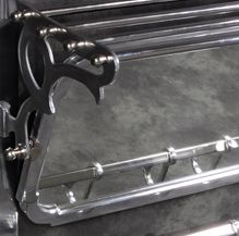 “Montague” Bathroom Shelf, Mirror and Hook Rail.