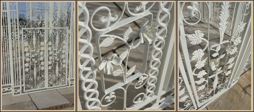 The LUXURY "Royal Alexandria" Wrought Iron Pavilion