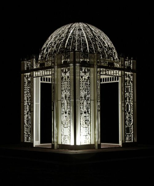 The LUXURY "Royal Alexandria" Wrought Iron Pavilion