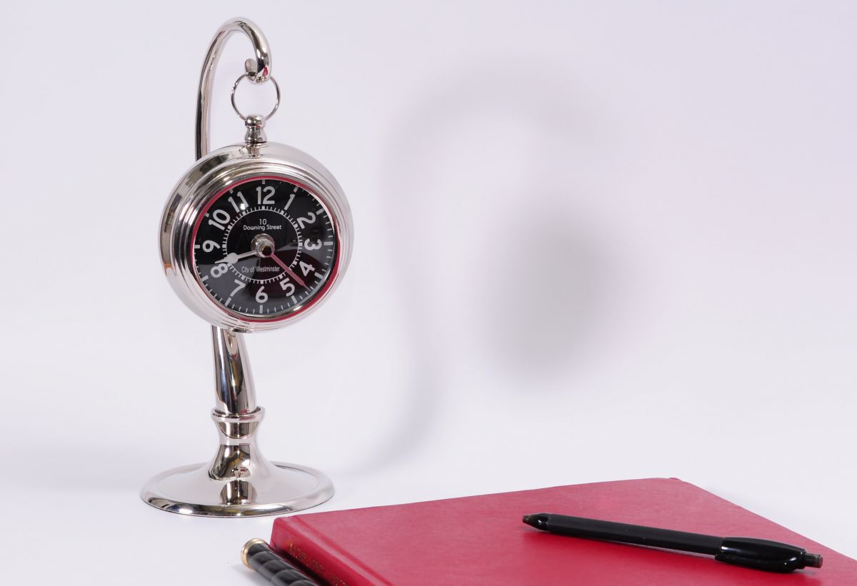 Downing Street “City of Westminster” Hanging Clock Stand 