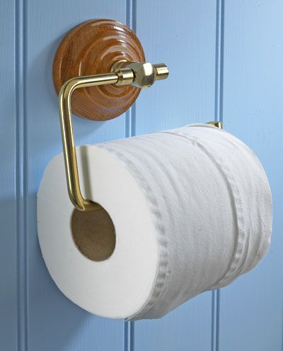 Heritage Pine Toilet Roll Holder