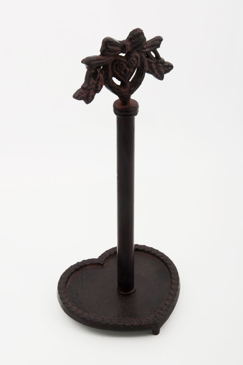 "Miss Lovejoy" Heart paper towel holder