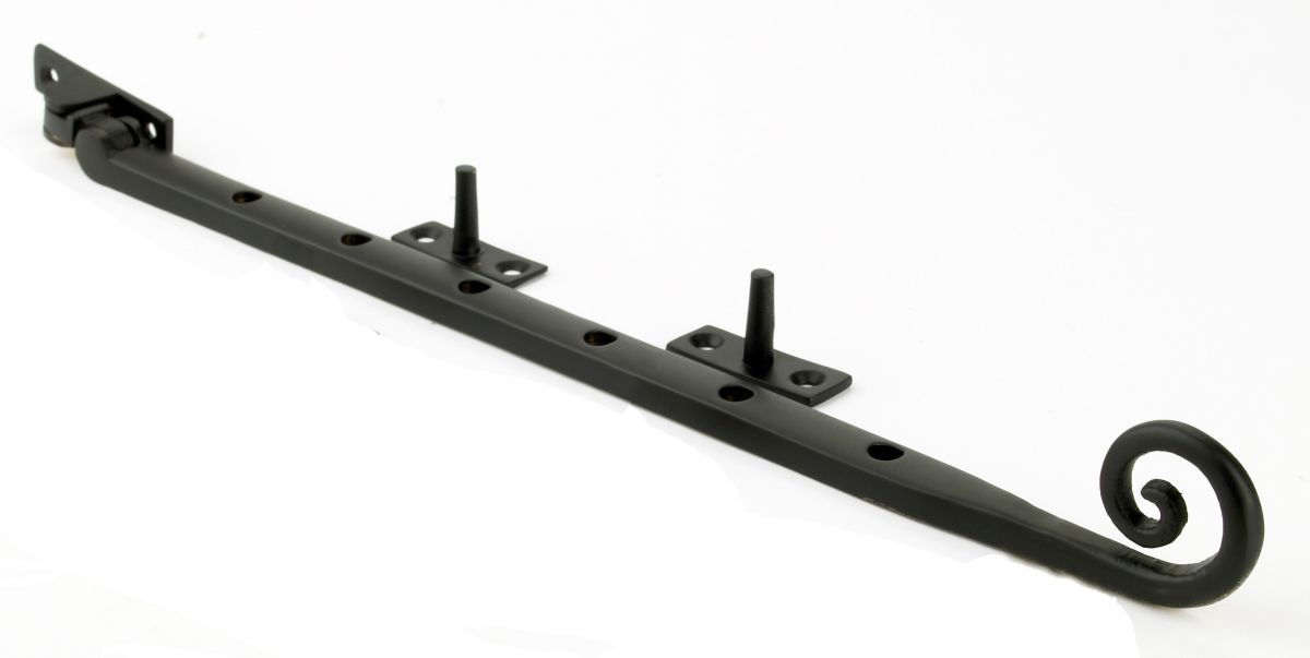 Curled Monkey Tail Window Stay 12"