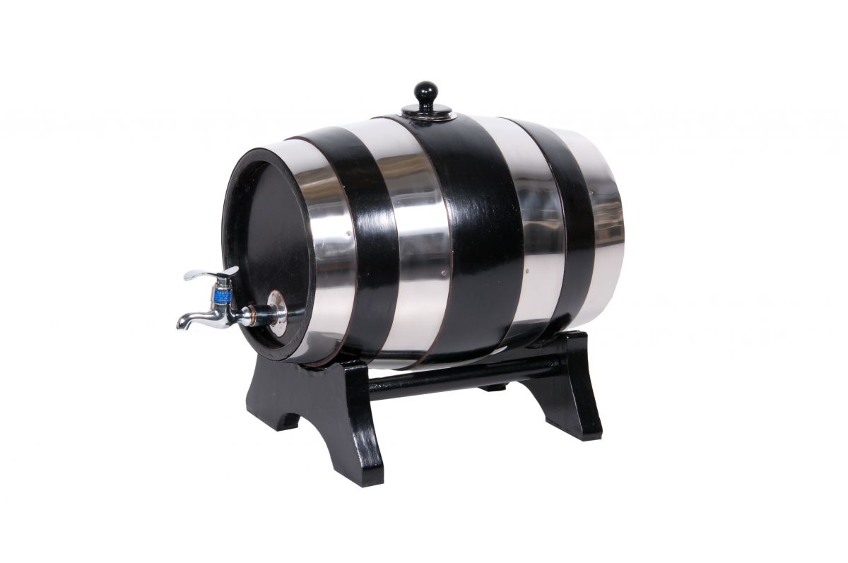 The Mortimer Fresh Water or Beer Barrel in Black