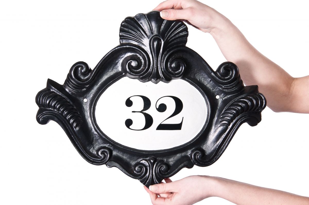 Renaissance Period Style House Plaque