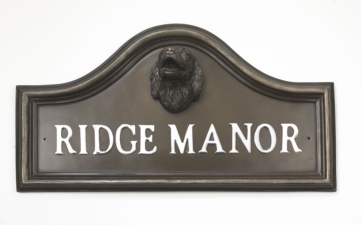 Red Setter House Name Plaque
