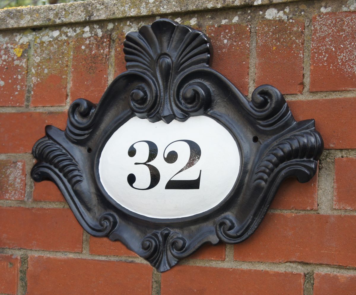 Renaissance Period Style House Plaque