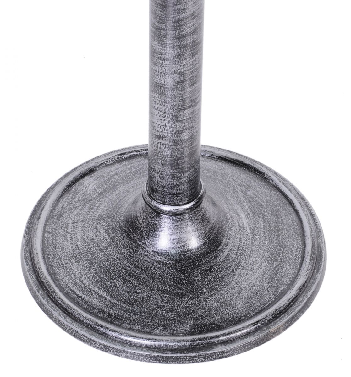 "Royal Ettingham" Gothic Style Candelabra Black and Antique Silver