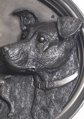 House Sign - Bronze Finish - Jack Russel