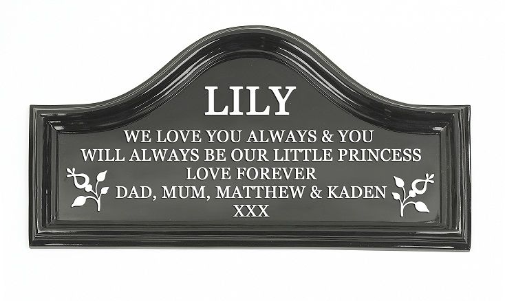 Memorial Arched Sign Memorial Arched Sign