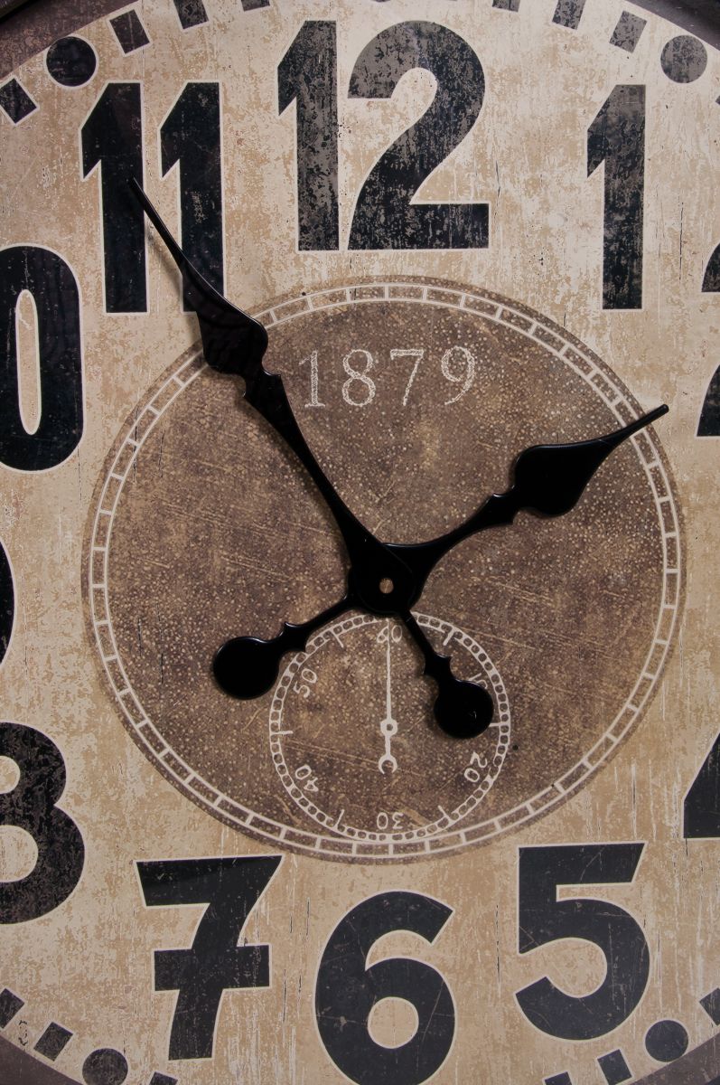 "Glenbrook" Vintage Style Wall Clock